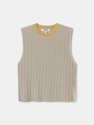 HOFF Knit レディース トップス ベージュ Japan | K0B-4915